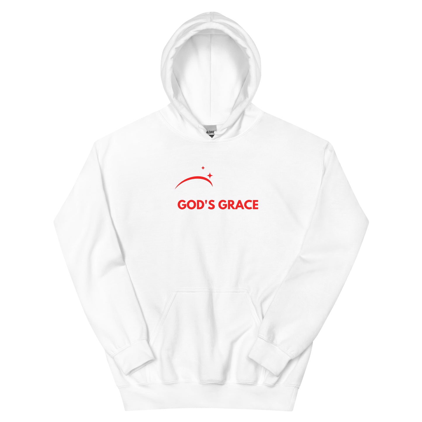 Unisex Hoodie: "God's Grace" in RW script