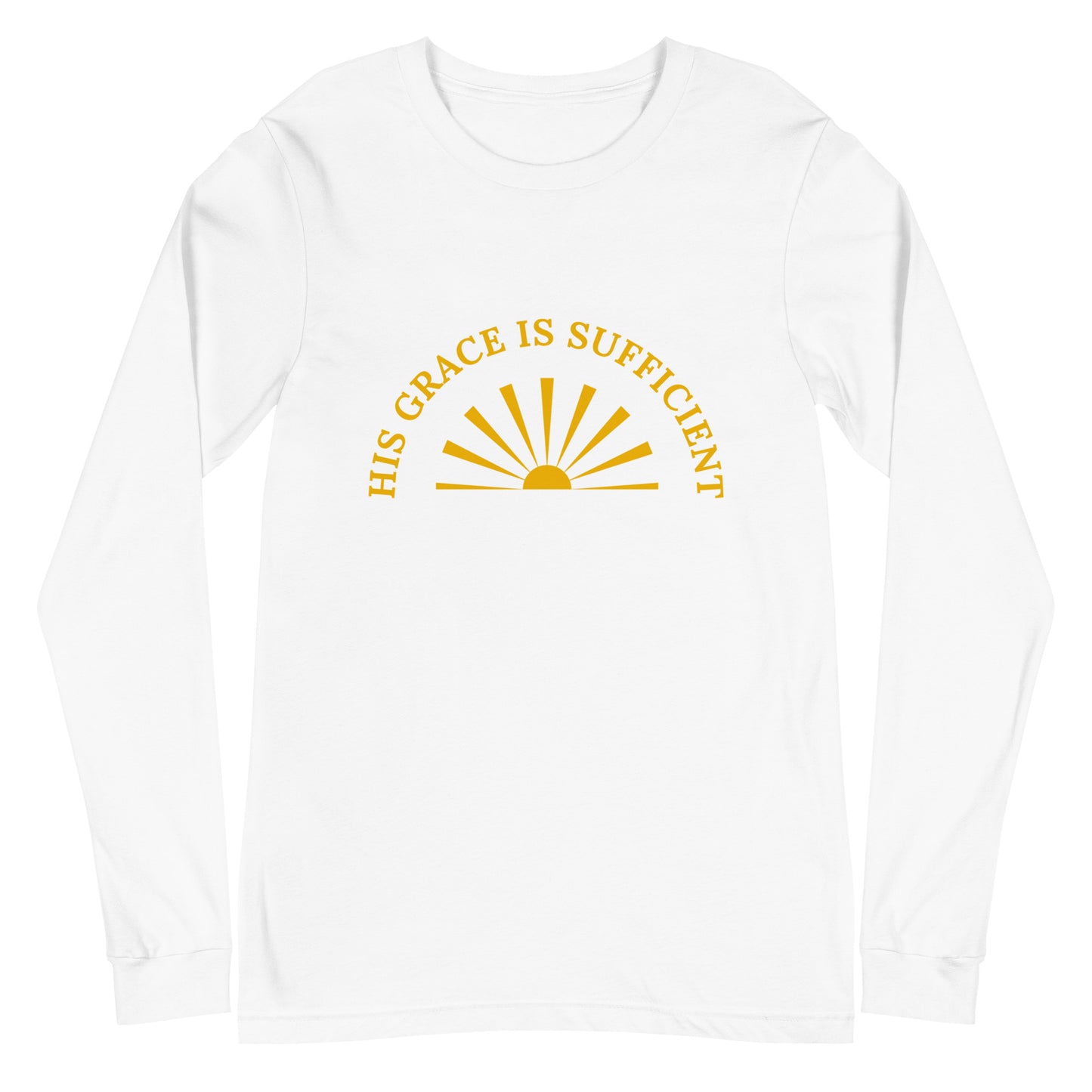 Long Sleeve Tee | His Grace is Sufficient